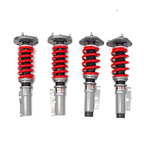 ANA2 - Suspension May Be Misaligned - 2021 Porsche Taycan 7 Godspeed MRS1464 MonoRS Coilover Suspension Lowering Kit, 32 Damping Adjustment, Ride Height Adjustable for Porsche Boxster (986) 1998-04 All Trims