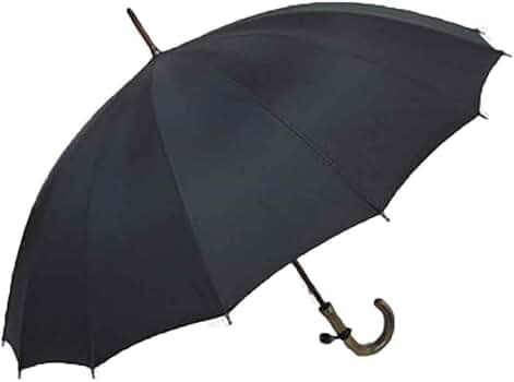 Amazon | 前原光榮商店 黒 紳士用傘 60cm 皇室御用達 高級 洗練