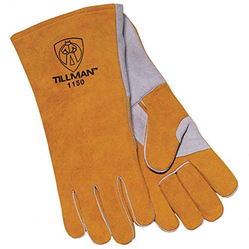 Tillman 1150 14" Premium Insulated Split Cowhide Welding Gloves, Large #TOP21