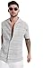 UNIBLISS Men's Slim Fit Casual Shirt Printed Rayon Halfsleeve (Large