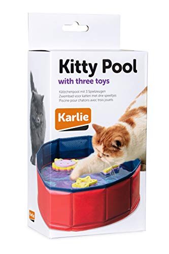 Karlie Kitty Lake H: 10 cm ø: 30 cm blau-rot