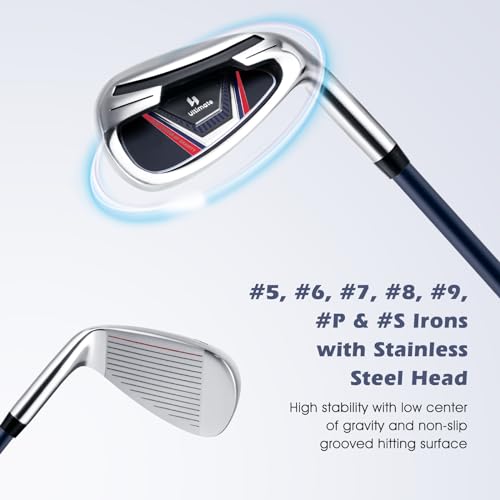 Tangkula 12 Pieces Men’S Complete Golf Club Set Right Hand thumb #2