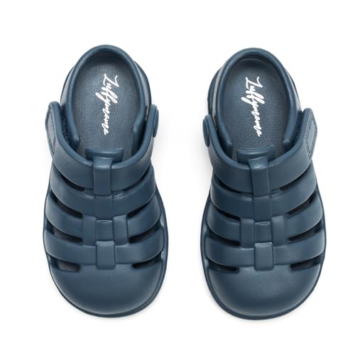 Image of Luffymomo Unisex Kids Closed Toe EVA Sandals | Boys Girls Summer Sport Lightweight Sandal,Outdoor Water Shoes