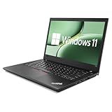 Lenovo ThinkPad T480 Windows 11 Pro Laptop Computer, 14" Business Laptop, Intel Core i5-8350, 16GB RAM, 256GB SSD, Type-C, HDMI, Webcam(Renewed)