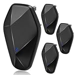 Ultrasonic Pest Repeller, Mouse Repellent, Indoor Silent Electronic Rat Deterrent Plug In, Pest Control for Mouse, Mice, Ants, Spider, Fly and Other Rodents, Harmless to Pets and Human (4, Black)