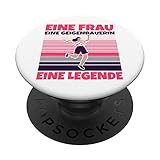 Geigenbauerin lustig - Eine Frau, eine Geigenbauerin, eine L PopSockets mit austauschbarem PopGrip