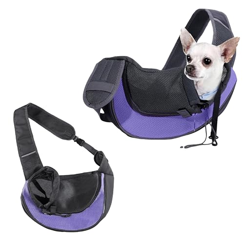 Image of Kraptick Pet Sling Bag, Dog Sling Bag, Cat Sling Carrier, Sling Bag Carrier for Dogs Cats, Pet Travel Pouch with Single Shoulder Pet Bag, Pet Carrier (MFP835)