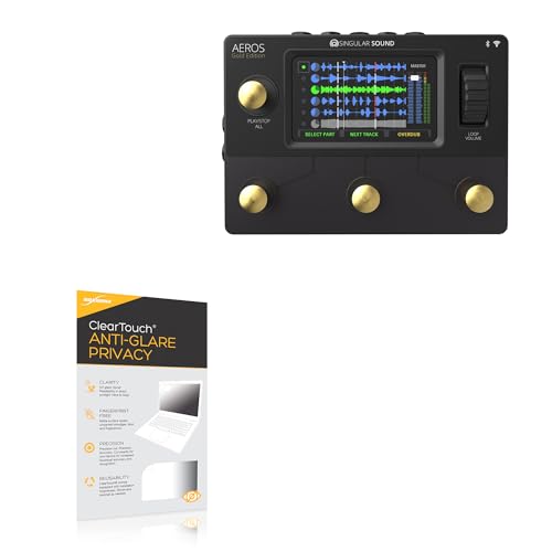 BoxWave Screen Protector Compatible with Singular Sound Aeros Gold Edition - ClearTouch Anti-Glare Privacy (2-Pack), Privacy Screen Protector Flexible Film Anti-Glare