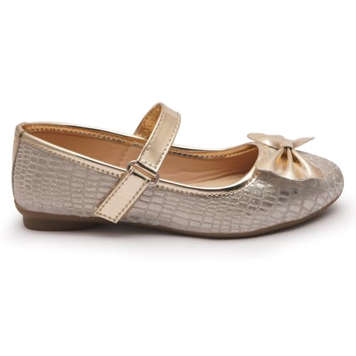 Image of BALLERINAS Kids - Footwear For Girls Comfortable Casual & Function | PU - Material |Design - BG5112| Closure- Velcro