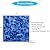 20 PCS Porcelain Swimming Pool Waterline Tile, 6" x 6" Blue Glazed Tile for Pool Floor Kitchen Backsplash Bathroom (5 Sq.Ft)