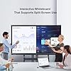 86″ Smart Board, 4K UHD Touchscreen Interactive Whiteboard with Dual System, 16+512GB Digital Whiteboard Display for Classroom, Home and Business Office, Google EDLA Certified (Wall Mount Included)
