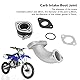 Ansaugrohr, 26mm-28mm Adapter Abstandshalter Kit Vergaser Ansaugkrümmer Dichtung Abstandshalter Schrauben Kit für 125cc 140cc 150cc 155cc 160cc 200cc 250cc Pit Dirt Bike Motorrad