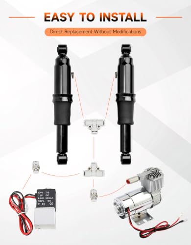TCT-MOTORPARTS Rear Air Ride Suspension Kit