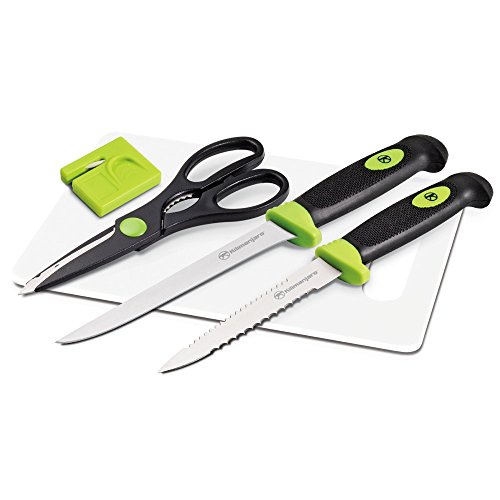910063 Kilimanjaro 5Piece Fishing Knife Set,