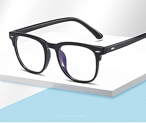 Miniatura 4 de Gafas de luz azul para mujeres y hombres, retro, redondas, antifatiga ocular, paquete de 2 gafas de computadora con bloqueo de luz azul