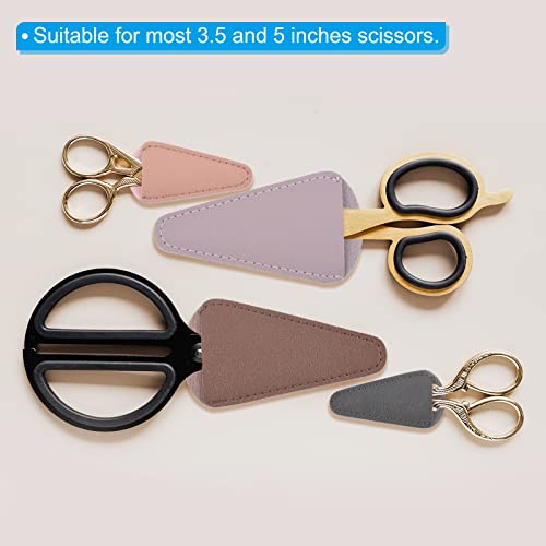 PATIKIL 2.9"x1.5" PU Leather Scissors Sheath - Image 4