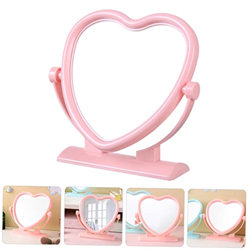 Espejo de Mesa para Maquillaje en Forma de Corazón miniatura 2