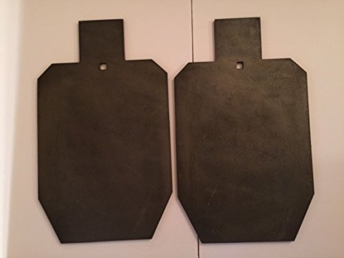 Bullseye Metals (2) AR500 Steel IDPA/IPSC 2/3 Torso Target 3/8