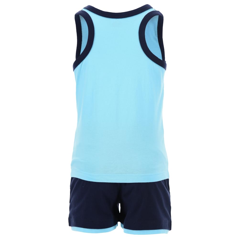 SUN CITY Spidey Completo Bambino Estivo in Cotone con Canotta e Bermuda Marvel Outfit Spidey Casual
