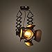 Hobaca Telescopic Loft Industrial Iron Spotlight Vintage Ceiling Lights LED Shop Light Track Light Nordic Pendant Light Wall Lights Spotlight for Bar Cafe Shop