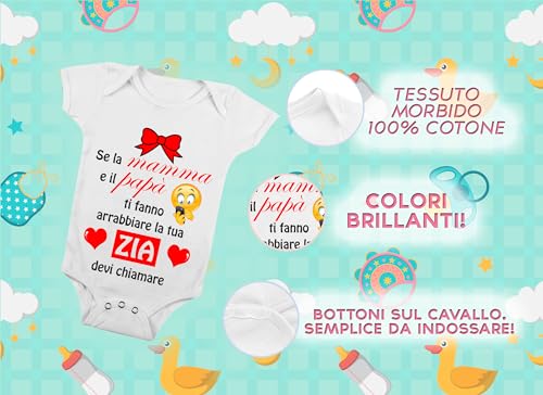 T-shirteria Body Neonato Divertente Maschietto Se