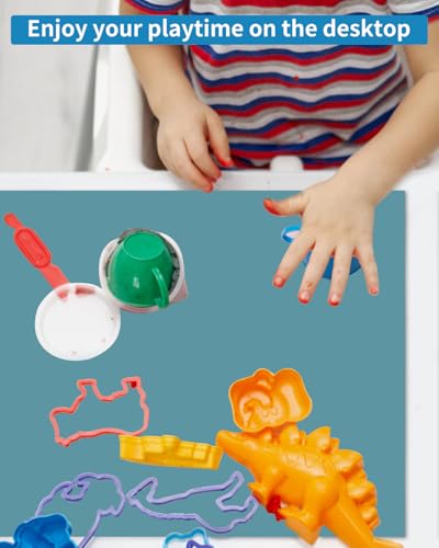 Silikonmatte Groß 70x50 cm, Silikonmatte für Epoxidharz, Bastelunterlage, Silikon Bastelmatte, Malunterlage für Kinder, Mehrzweck Antihafte Rutschfeste Silikon Unterlage, Platzset(Modilangrün)