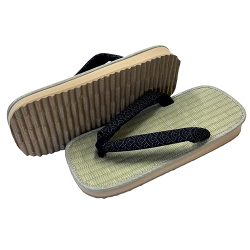 Edoten Japanese Sandal Rush Sponge sole Sandal thong Up to oversize men's3