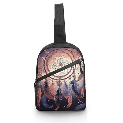 Morrales de pecho cruzados tipo sling unisex miniatura 1
