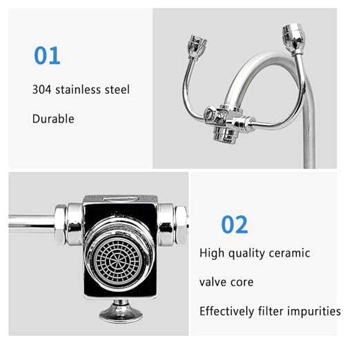 Unité de lavage oculaire avec couvercle de protection pour évier - 4