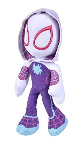 Simba 6315875811X12 - Disney Marvel Ghost Spider, 25cm Plüschfigur mit Glow in the Dark Augen, Spiderman Filmfigur, Plüschspielzeug… – Ansicht 2