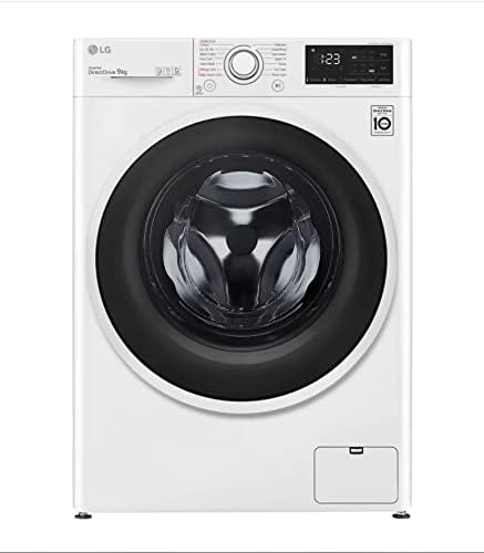 LG F4WE408AIDD Lavatrice a Carica Frontale 8 Kg, 1400 Giri/min, Intelligenza Artificiale AI DD, Vapore Igienizzante, Motore Inverter Direct Drive, Smart Diagnosis, 60x85x56.5 cm - Bianco