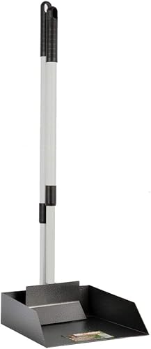 Miniatura 5 de Recolector resistente de desechos con pala, de Precision Pet, S, PlateadoNegro