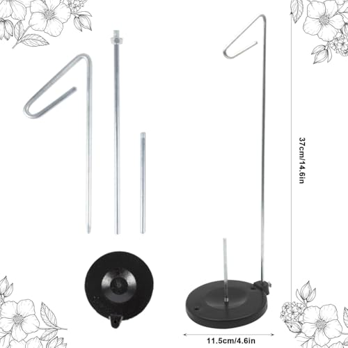 Soporte para hilo universal metálico ajustable miniatura 2
