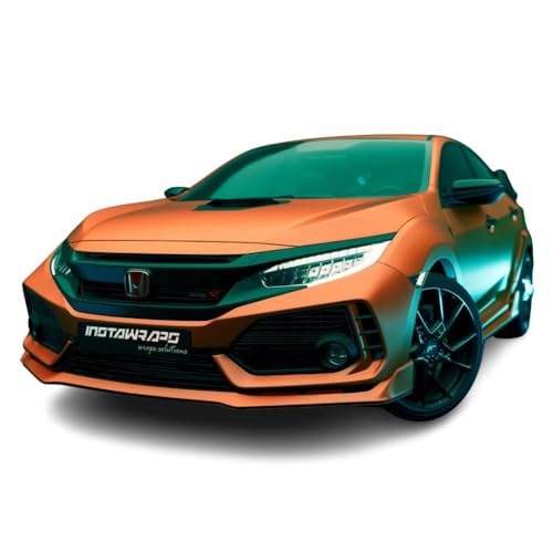 Avery Dennison SW900 Satin Orange Vinyl Wrap