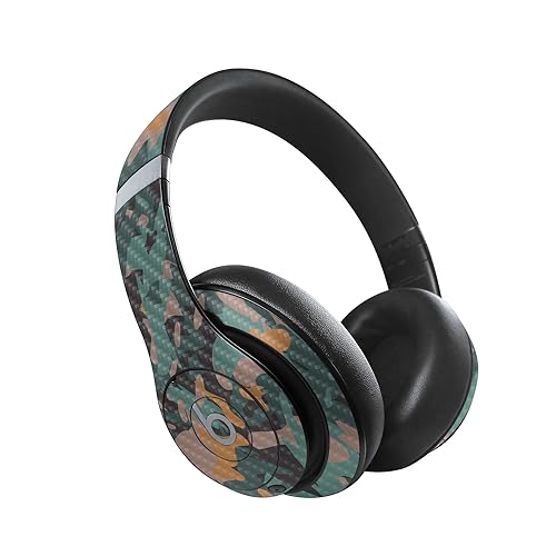 Image of MightySkins Carbon Fiber Skin Compatible with Beats Studio Pro - Muted Camouflage | Protective, Durable Textured Carbon Fiber Finish | Easy to Apply