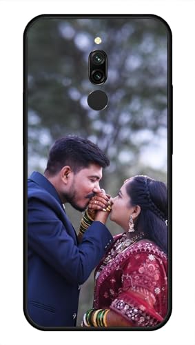 Image of NDCOM for Customised Redmi 8 / 8A Dual Back Cover | Premium Back Cover Redmi 8 | Redmi 8A Dual Case DIY Personalised Photo Design | Customized Gift Custom Text Name Printed Glass Case