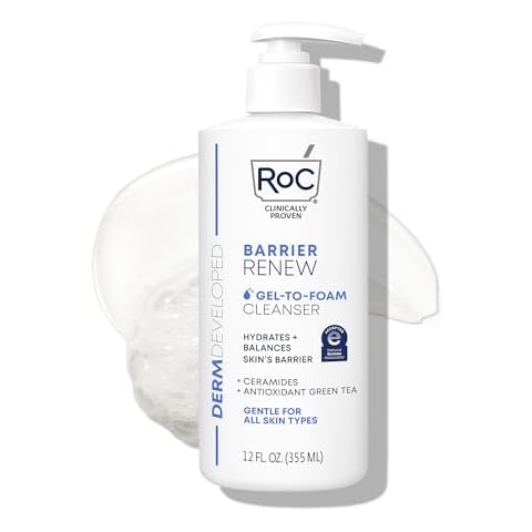 RoC Barrier Renew Gel to Foam Cleanser Cover