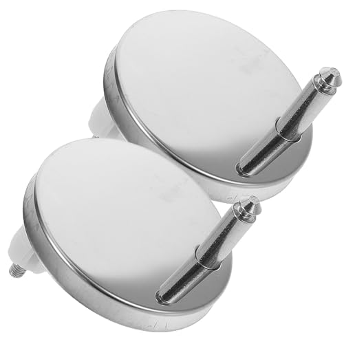 SHINEOFI Juego de Tornillos Expansibles para Asiento de Inodoro Pernos de Plástico Rápido con Tapones de Goma 65 CM Kit de Fijación 2 Pares Accesorios para Reparación y Montaje en Baño