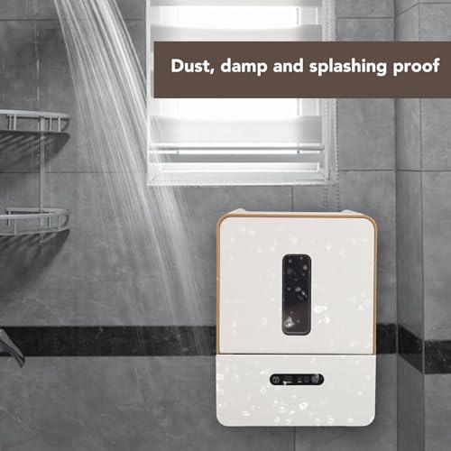 Automatischer Papierhandtuchspender, Berührungslos, Intelligenter Rollenpapierhalter Zur Wandmontage, Elektrischer Rollenpapierhandtuchspender mit Nachtlicht für Küche,