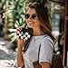 WRIGAEL Slim Wallet for Women Ladies Teen Girls Female Credit Card Holder Cute Aesthetic Unique Modern RFID Checkered Cardholder Keychain, Black Black White