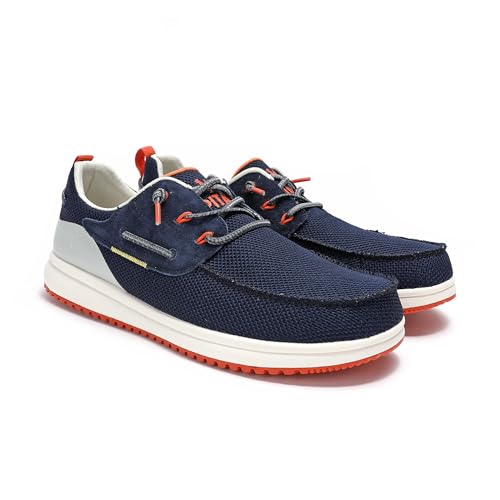 PITAS | Bay | Mocasines de Hombre para el Verano | Zapatillas de Hombre | Náuticos de Hombre para el Verano | Deportivas de Hombre | Zapatillas Walkinpitas de Hombre | Marino 41