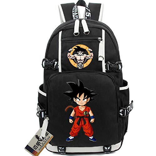 Yoyoshome Goku de bola de dragón Z Anime Cosplay bolsa de hombro Bookbag Mochila Bolso
