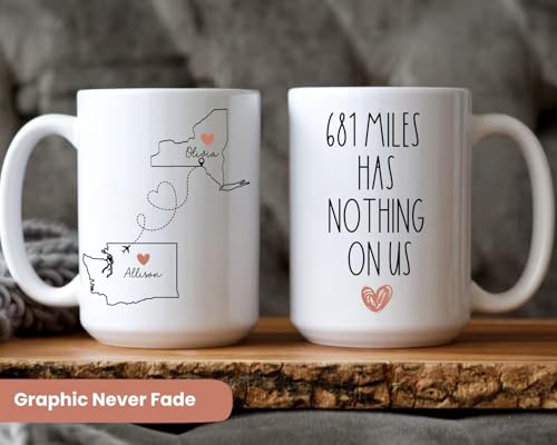 Taza cerámica para amigos con diseño personalizado miniatura 2