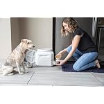 Vittles Vault Traditional Pet Food Storage Container For Dog Kibbles/Bird Seed/Oatmeal/Rice/Flour/Cereal, BPA Free Plastic, Sealed Airtight For Cat Food, Up To 30 lb, Made in USA, With Scoop, Gray - Image 2