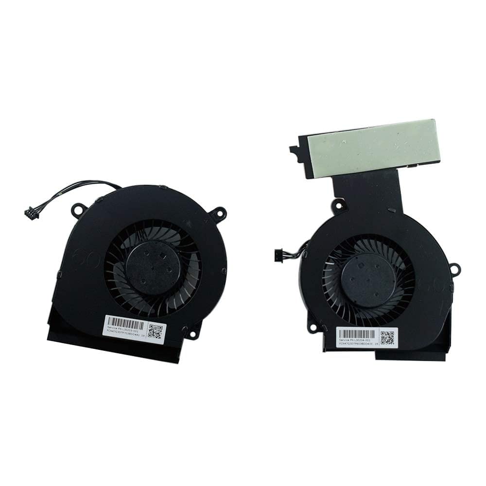 Swiztek CPU & GPU Cooling Fan for HP Omen 15-DC 15-DC0013TX 15-DC0004TX 15-DC0005TX 15-DC0007TX 15-DC0011TX 15-DC0123TX (B0C1SFTSCR) Amazon Price History, Amazon Price Tracker
