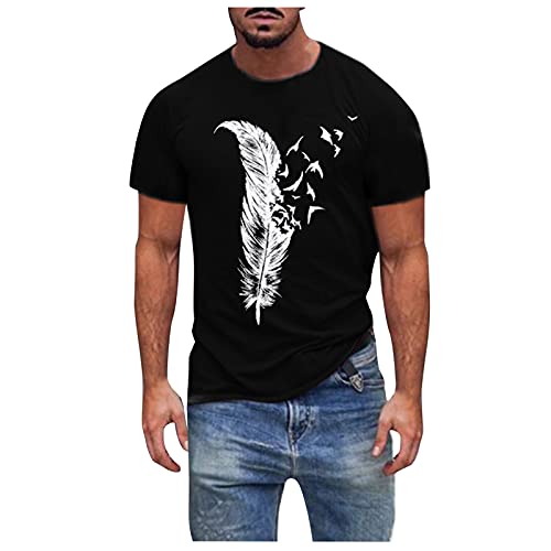 Chemise humoristique fitness homme manches courtes noir col rond 40