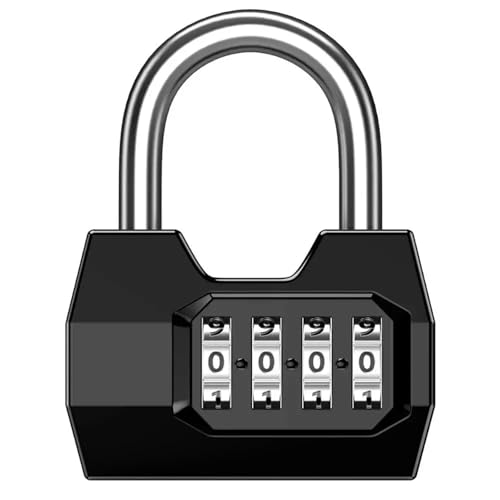 Cadenas à combinaison 4 chiffres serrure à code pour bagage sac - 2