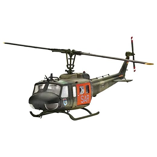 Revell Bell UH-1D SAR helicóptero, Kit de Modelo, Escala 1:72 (4444) (04444)
