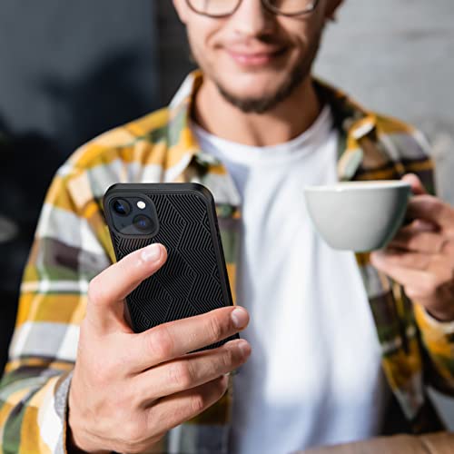 TesRank Funda iPhone 13 Mini Carcasa, TPU Silicona Fundas para iPhone 13 Mini Case Móvil Suave - Negro