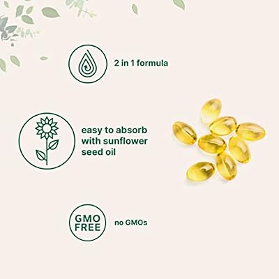 Micro Ingredients Vitamin D3 5,000iu + K2 100mcg Softgels & Pure Triple Magnesium Complex 400mg Capsules | 2 Pack Bundle | Essential D & K Sunshine Vitamins | Glycinate, Malate, Taurate Forms